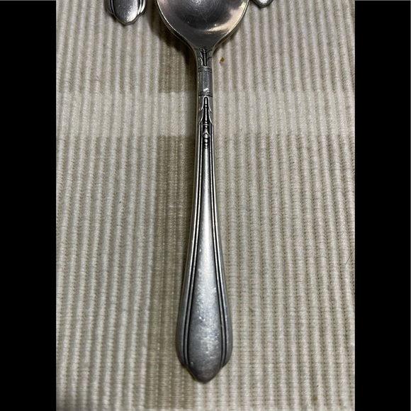 Tutor Plate By Oneida Community Silver Plated Set Of 13 Cereal Spoons - Picture 3 of 5